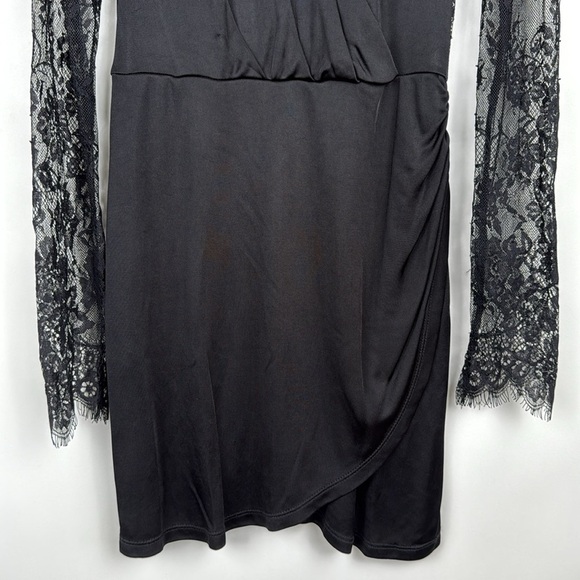 Michael Costello x Revolve Helix Mini Dress Black Size Small - Picture 4 of 10